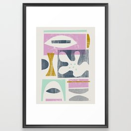Corniche 3 Framed Art Print