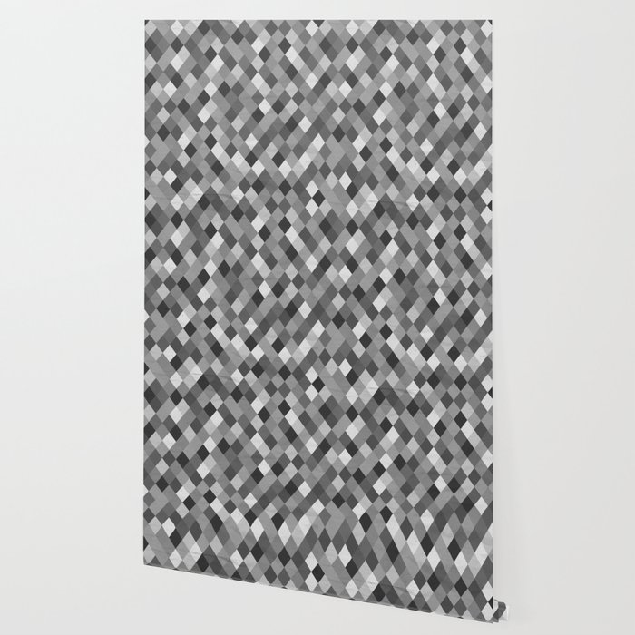 Black And White Harlequin Wallpaper By Projectm Society6