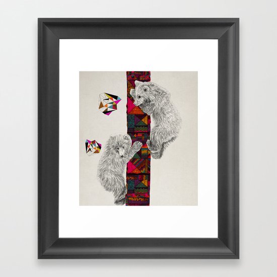 The Innocent Wilderness by Peter Striffolino and Kris Tate Framed Art Print