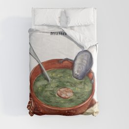 La Cuisine Fusion - Mussels with Caldo Verde Comforters