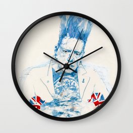 Johnny Rotten Wall Clock