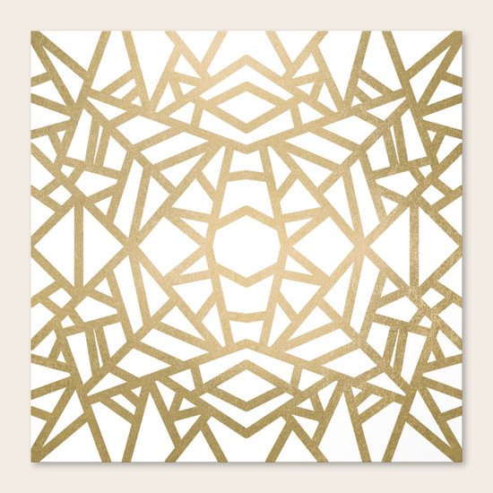 Gold Sun Canvas Print