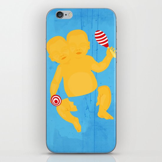 twins iPhone Skin