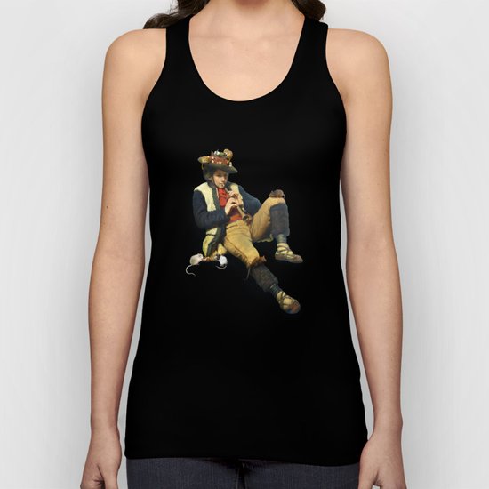 The Piper of Hamelin Unisex Tank Top