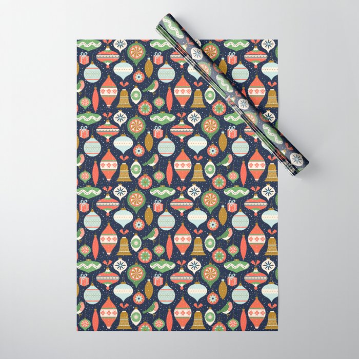 Merry Christmas Decor Wrapping Paper