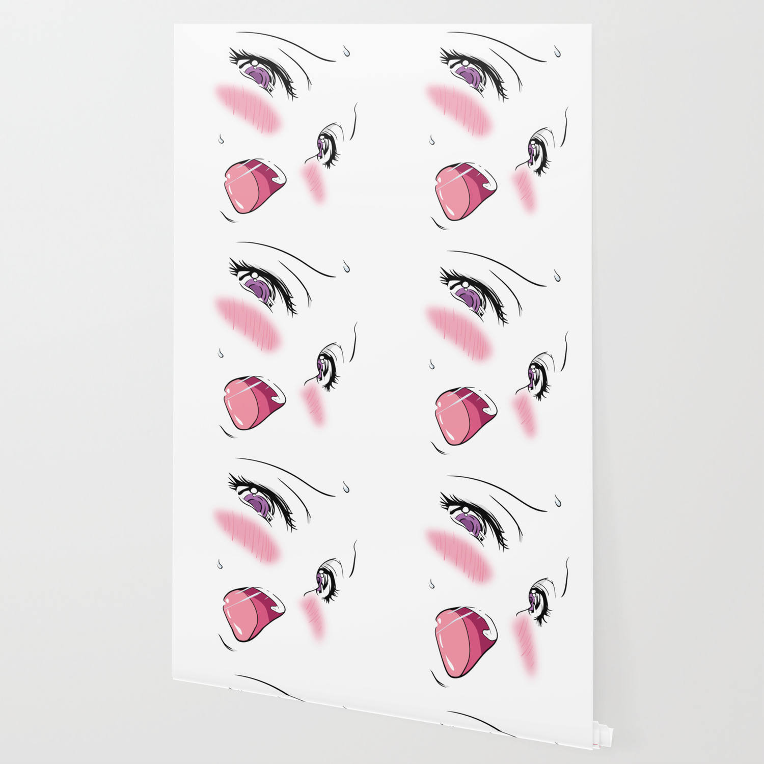 Ahegao Face Wallpaper By Bongonation Society6
