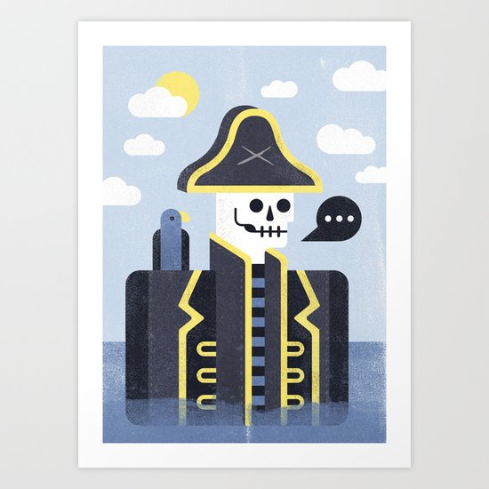 Dead Men Tell No Tales Art Print