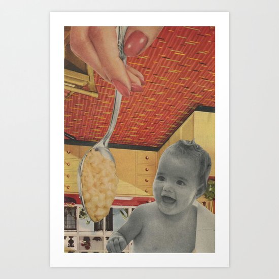 Baby Food Art Print