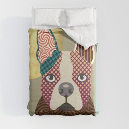 Boston Terrier Comforter