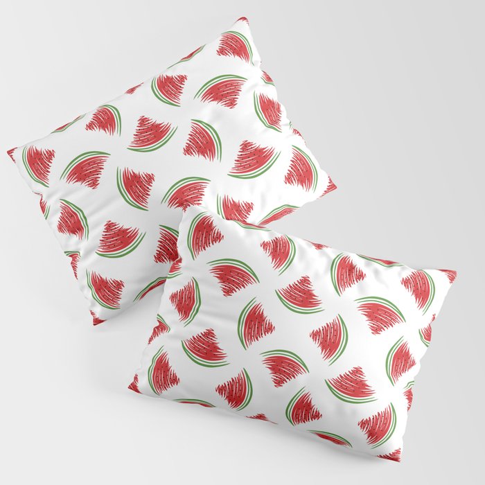 Watermelon Doodle Pillow Sham