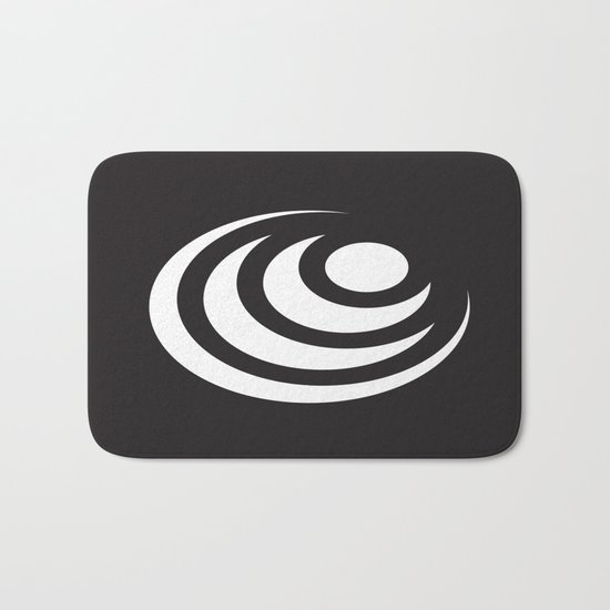 Circle In Circle In Circle Bath Mat
