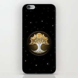Tree of life and moons iPhone Skin