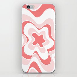 Abstract pattern - pink. iPhone Skin