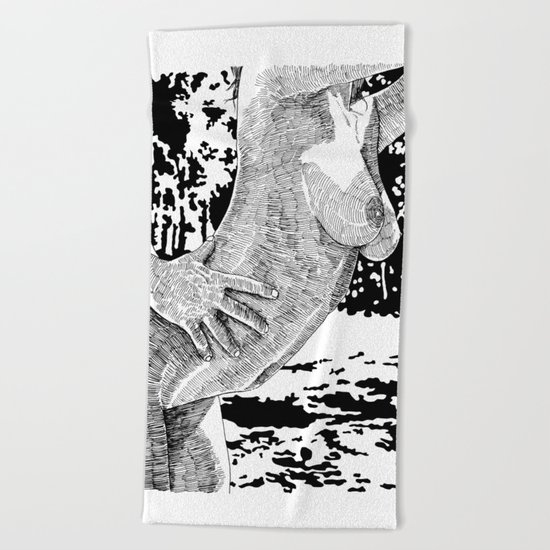 Let's Dance Beach Towel