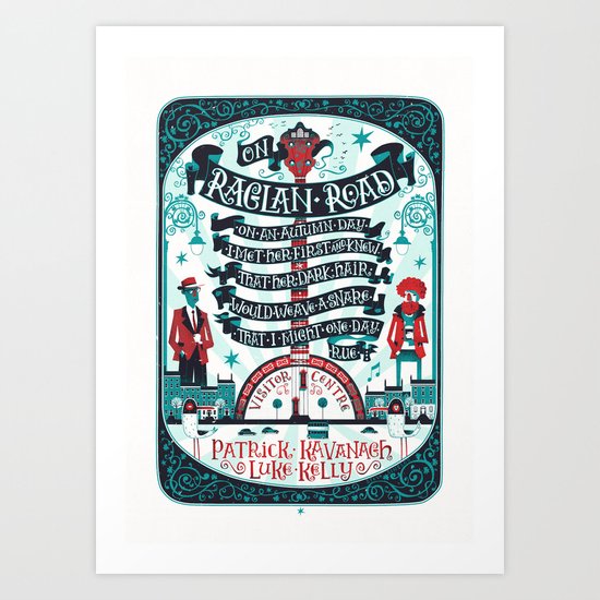 On Raglan Road Art Print