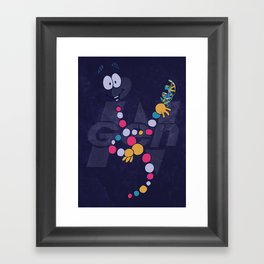 Dino DNA Framed Art Print
