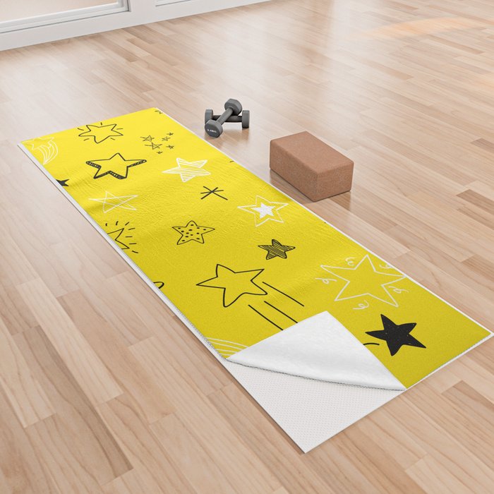 stars Yoga Towel