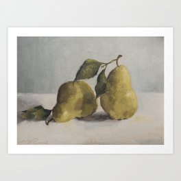 Pair of Pears Art Print