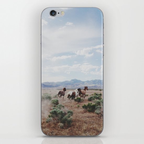 Running Horses iPhone & iPod Skin