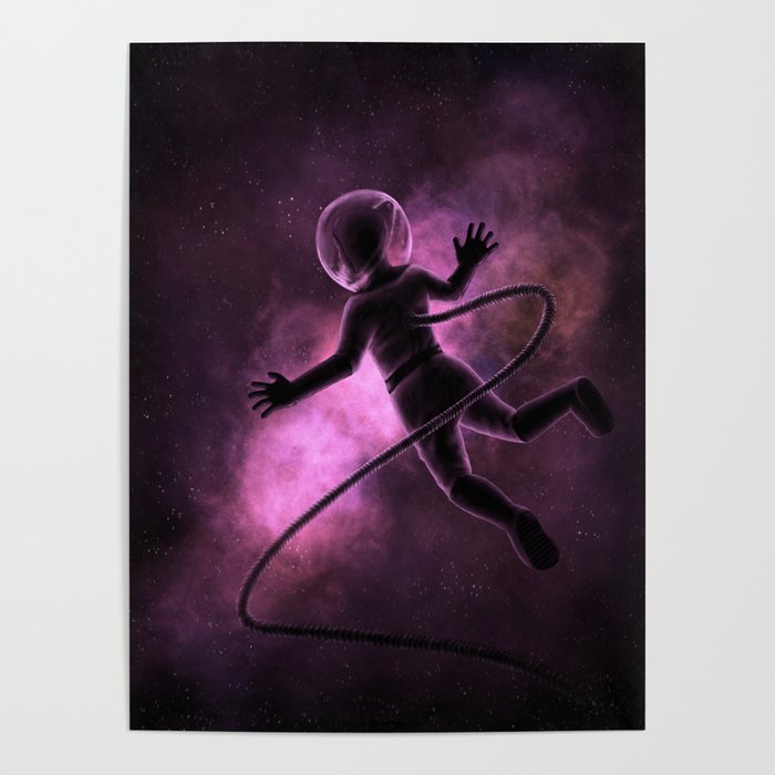 Drifting In Space Poster