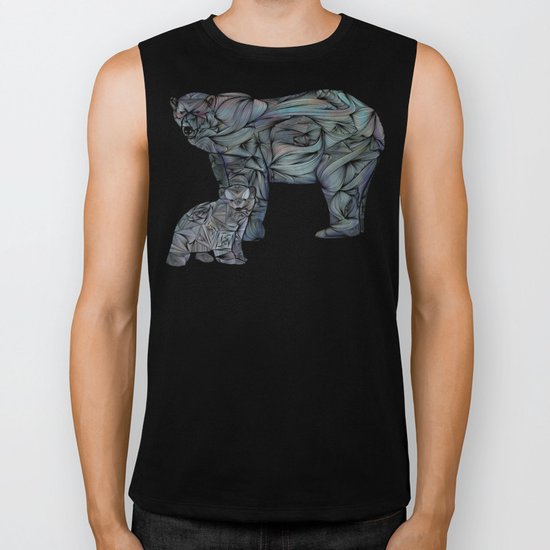 Polar Bears Biker Tank