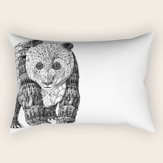 Panda Rectangular Pillow