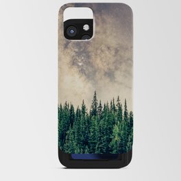 Forest Night Sky iPhone Card Case