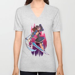 Bloodstained - Miriam  V Neck T Shirt