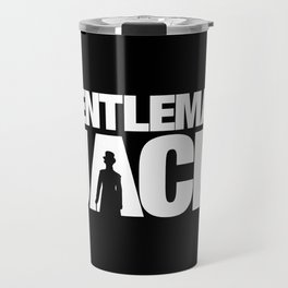 Gentleman Jack Title with Anne Lister Silhouette Travel Mug