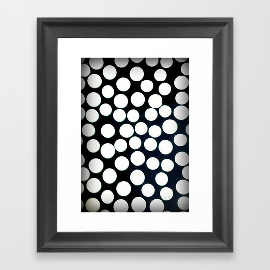 Dots Framed Art Print