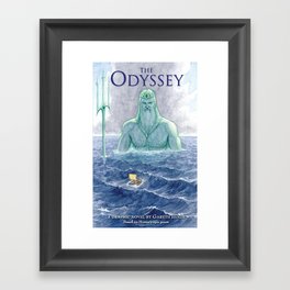 The Odyssey - cover image Framed Art Print