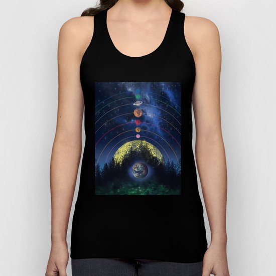 solar system Unisex Tank Top