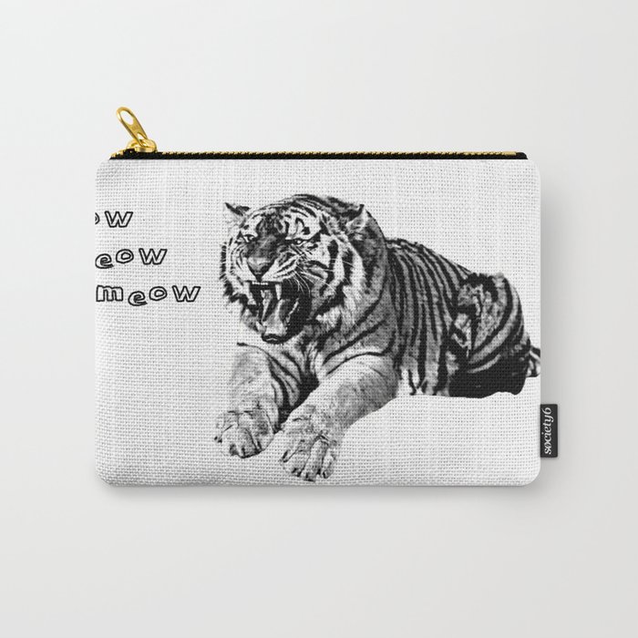 Tiger meow Carry-All Pouch