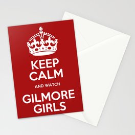 Keep Calm - Gilmore Girls Stationery Cards