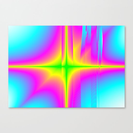 fractions Canvas Print