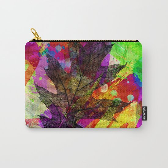 Splash leaf Carry-All Pouch