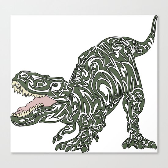 Tyrannosaurus Rex Canvas Print