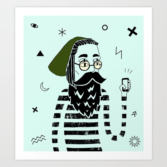 Dreamer2 Art Print