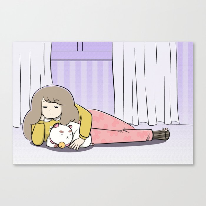 My Puppycat Canvas Print