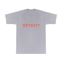 Detroit - Orange T Shirt