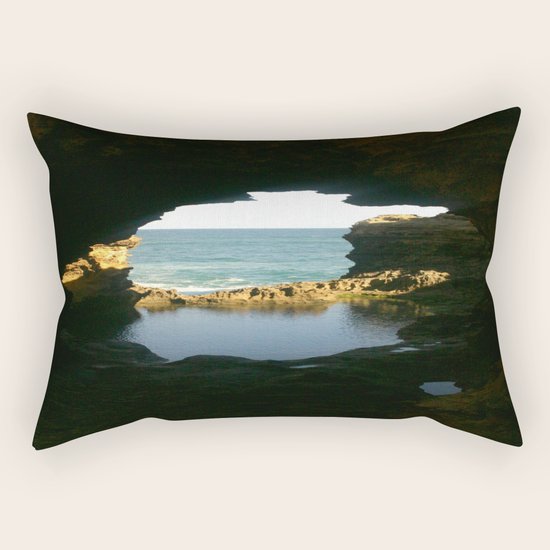 The Grotto Rectangular Pillow