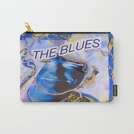 The Blues Face Carry-All Pouch
