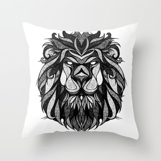 Signs of the Zodiac - Leo Throw Pillow
