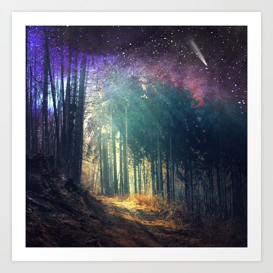 make a wish Art Print