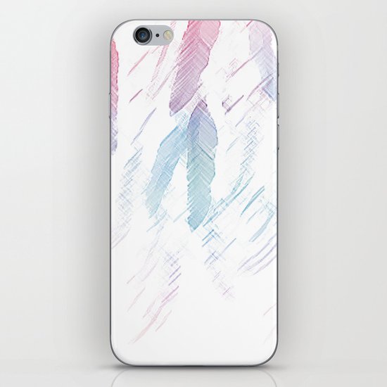Feather Sketch iPhone & iPod Skin