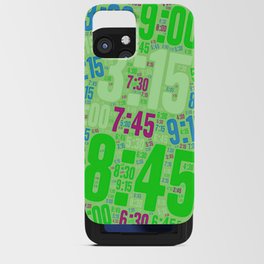 Pace run , number 028 iPhone Card Case