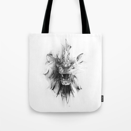 STONE LION Tote Bag