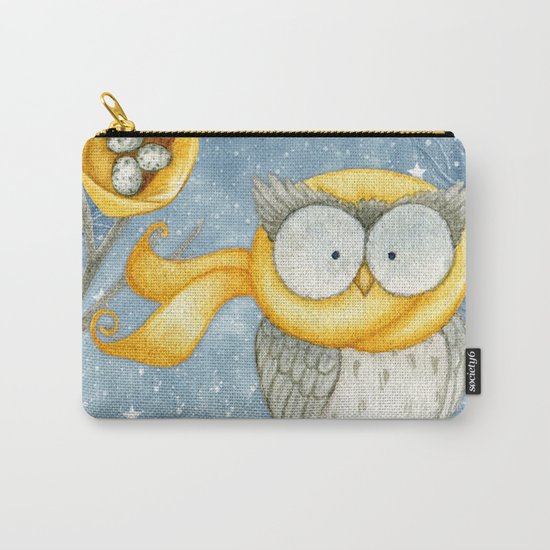 Winter animal #8 Carry-All Pouch
