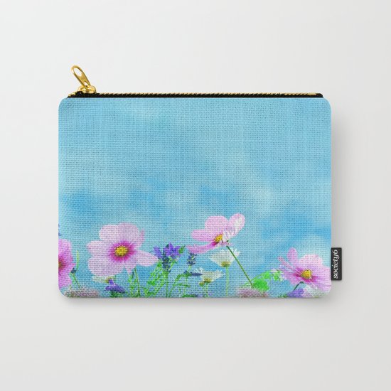 Flowers Carry-All Pouch
