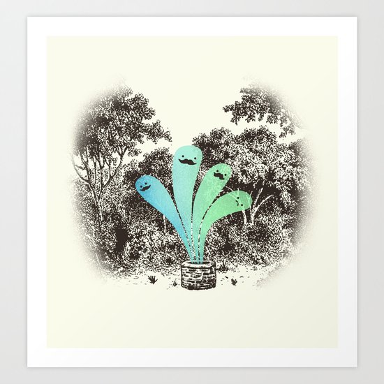 The Well Art Print